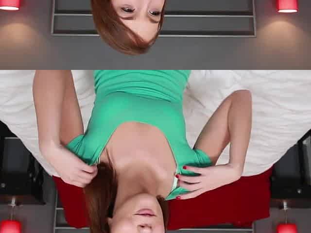 Round booty Molly Manson Bangs and Suck in POV