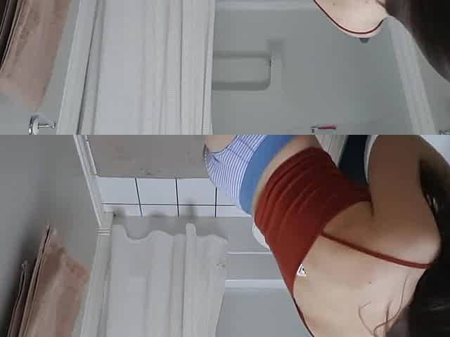 Hazel Simone bathroom spy cam Solo