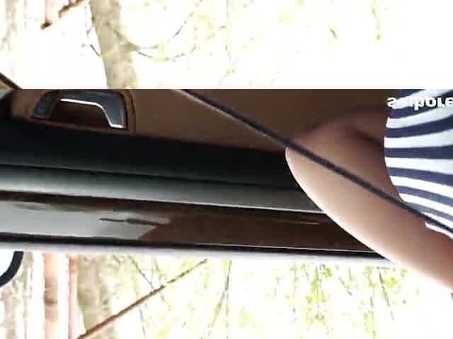 Street hooker nearly caught sucking on sideroad Swhores.com