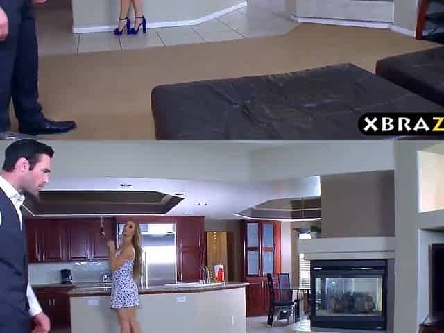 Cheating spouse caught in the act and gets a trio