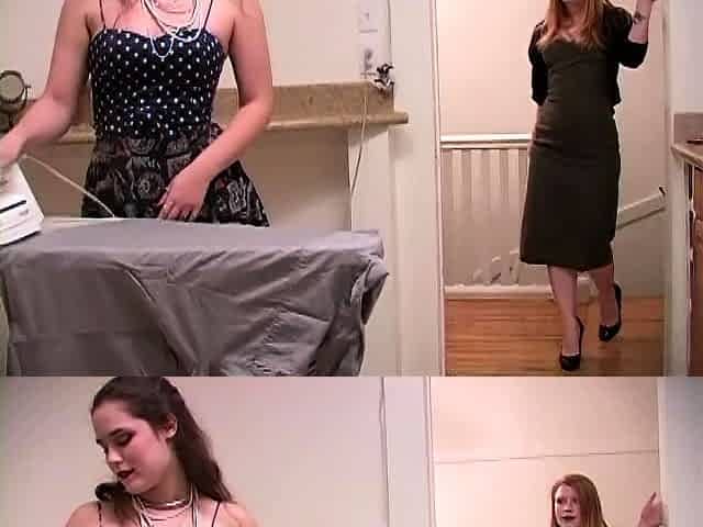 Blonde and brunette lesbians licking and sucking pussy