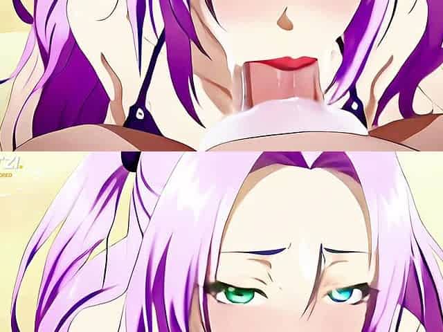 Shion That Time I Got Reincarnated as a Slime, Deepthroat Your Dick and Take All Your Cum in Her Mouth and She Loves That!