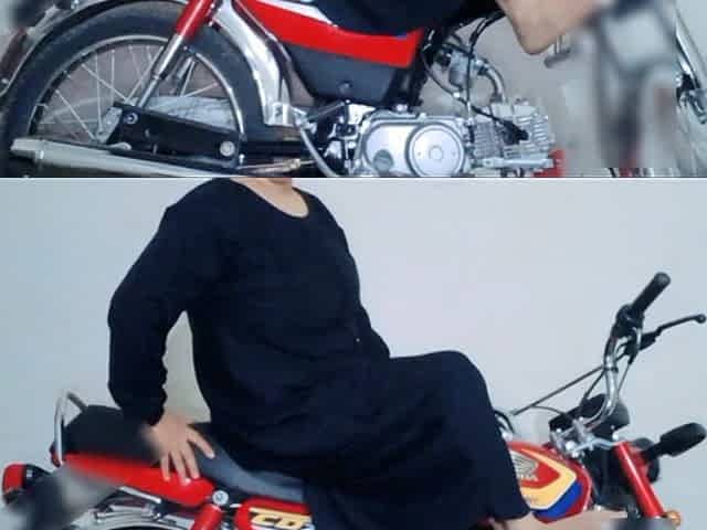 Bike Rider Girl First Time Meeting with Boyfriend