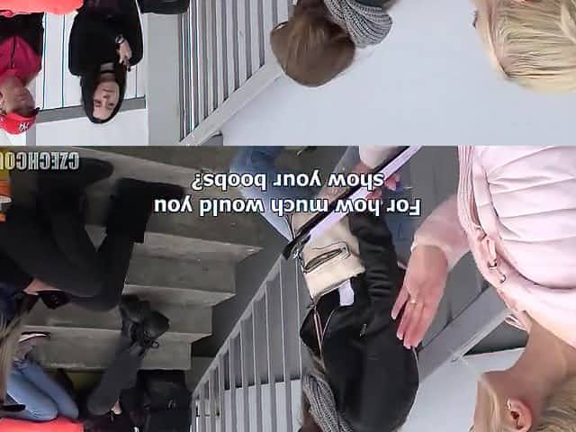 Shameless guy and his wife pick up girl on the street