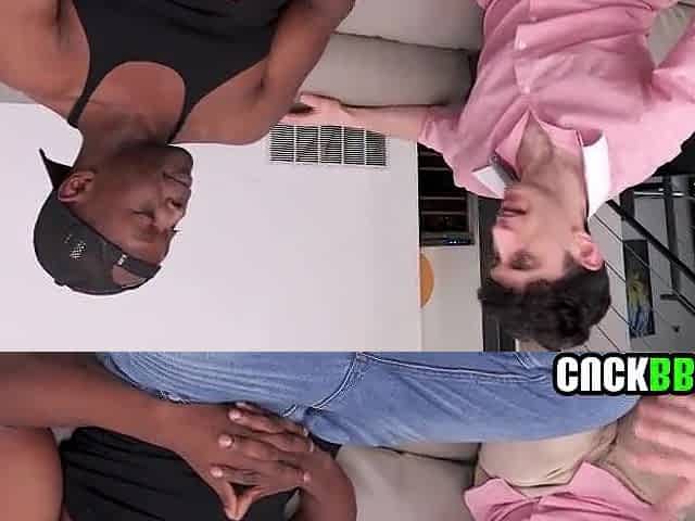 Cuck Asks Ebony Ally To Fuck His Wife