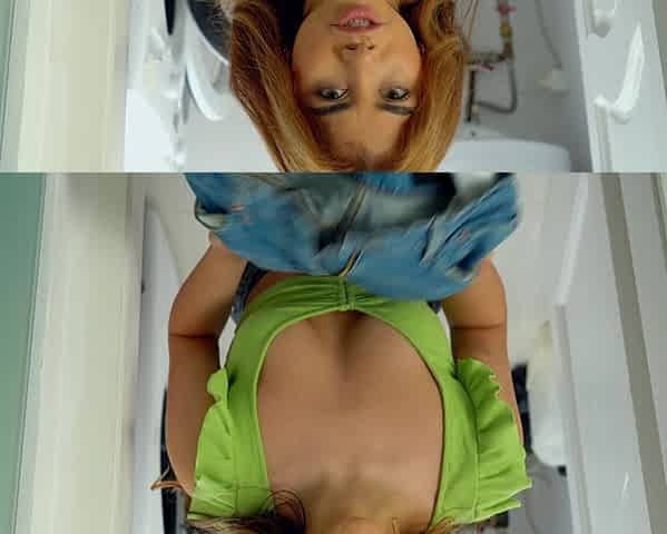 Teen hottie Marina and her man Raul, pantyless passion with huge dicks