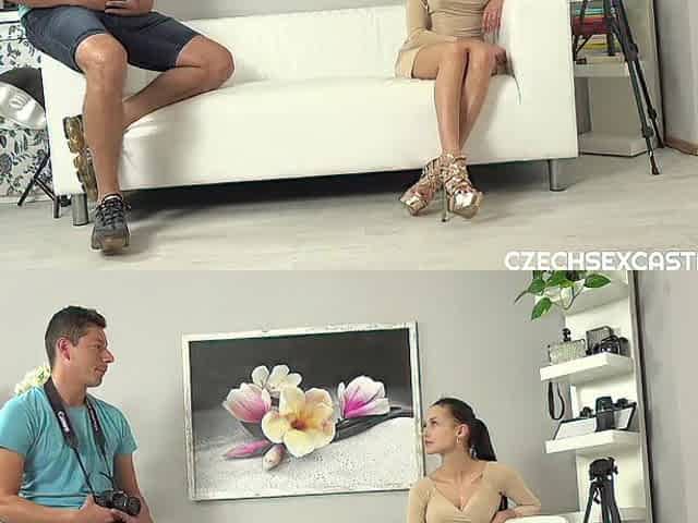 Fit brunette hair gets some casting action
