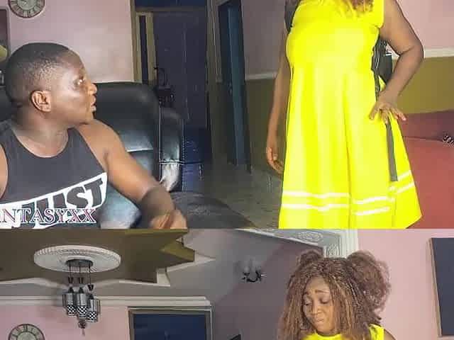 COLLEGE BEAUTY BANG HER STEPDAD WITH UNIFORM SO THIS GUY CAN PAY HER SCHOOL FEES