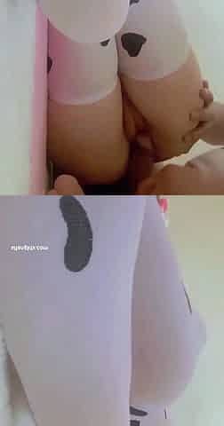 Small titted babe toys her pussy on webcam