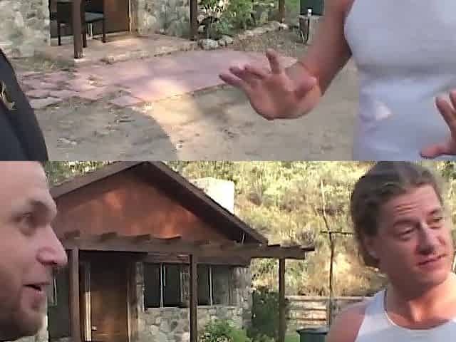 Trailer Trash Cougar Gets All Holes Filled Outdoors