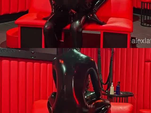 Switchy Latex Couple, Trailer - Gloomy Babe
