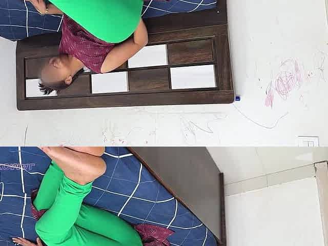 Komal was feeling tons of itching in her booty, so the neighbour inserted his dong and it.