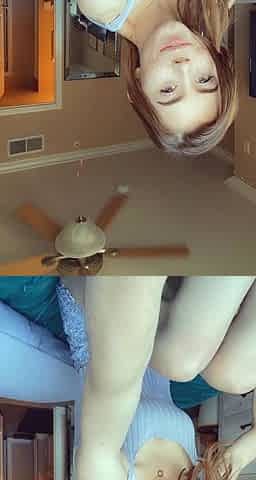 Petite small tit babe with perfect pussy masturbates