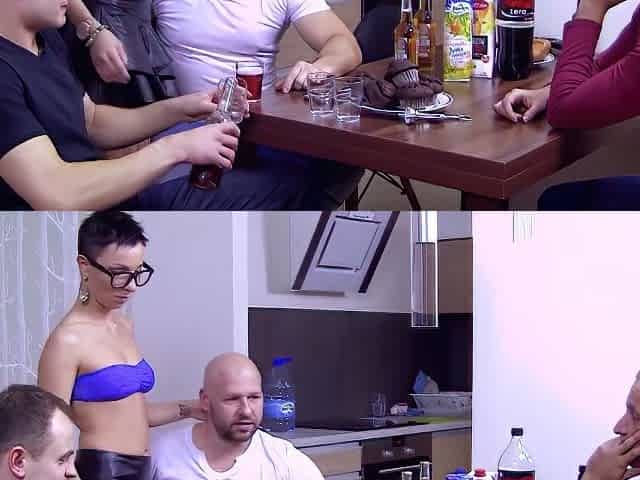 Bottle Party With Black Rose