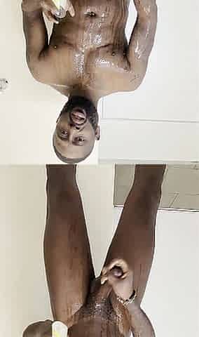 Getting truly oiled up and immodest