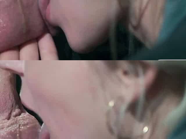 Blonde MILF's Amateur Blowjob