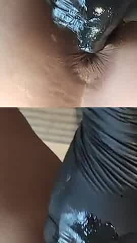Fucked my pussy with his hand, put on a glove and did a pussy fisting