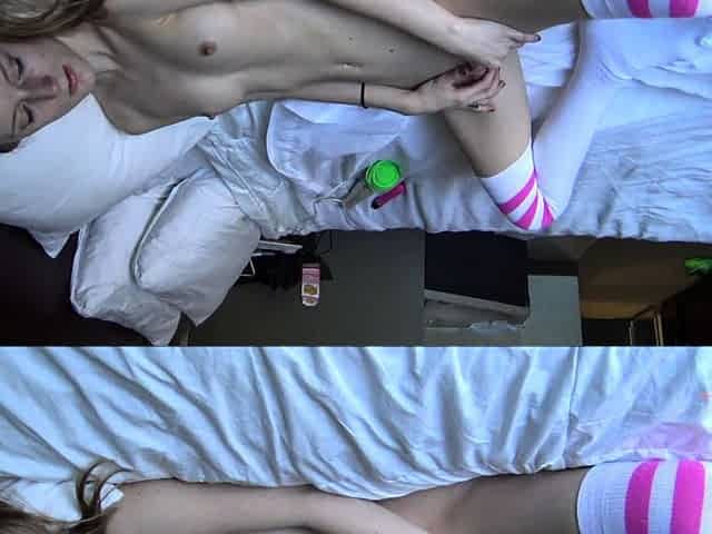 Small Titted Gypsy Masturbating