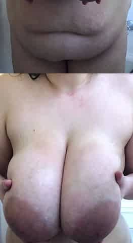 Big boobs milf masturbates with her dildo