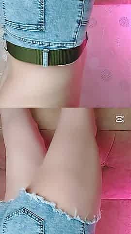Cute Sassy Femboy Rocking Cowgirl Style Crop Shirt & Ass Shorts - 90+ Minutes of Live Joy