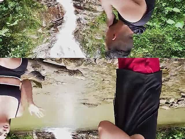 The journey guide ends up filling my snatch with appealing cum!! - Melani Lalin girl