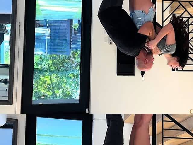 Cute teen blowjob and hard doggystyle fuck