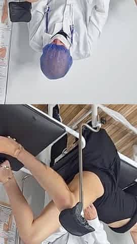 Gynecologist Performs Artificial Insemination on His Naughty Patient!