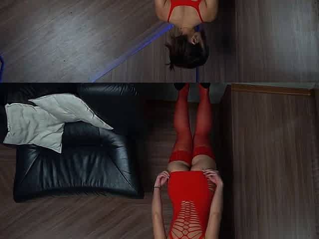 Small titted handjob lovers jerk cock