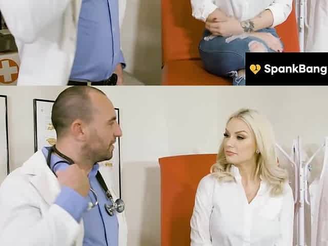SPANKBANG GOLD - Breasty mother I'd like to fuck Kenzie Taylor Screwed Raw By Her Hung Doctor