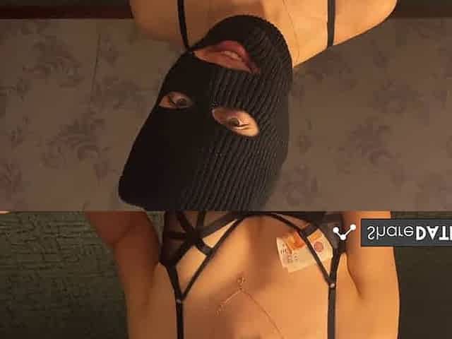 Cheating Brunette Sucks Off Her Lover