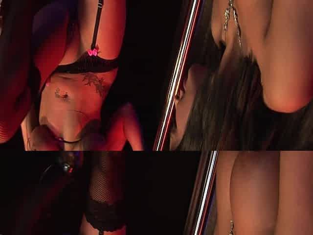 Hot Streapers Scene 2 Busty Brunette Lesbian Strippers Kerry Louise&romana Ryder Enjoys Their Bodies with a Dildo