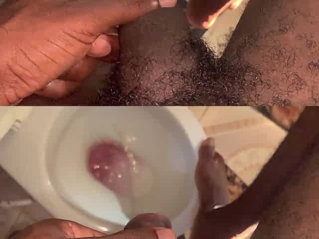 Pissing in Biffy Desperation