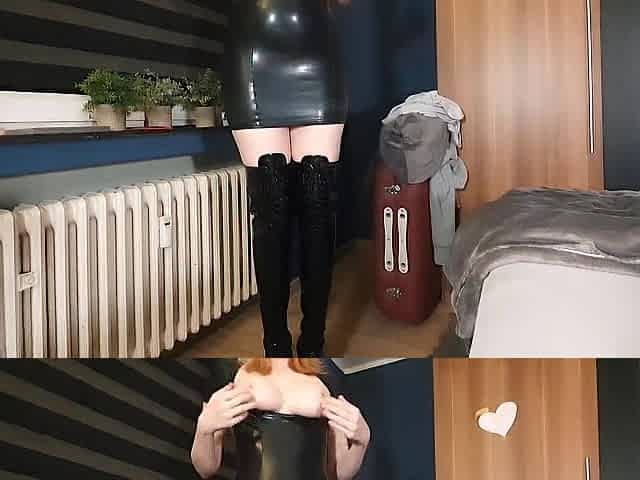 Stiefdaddys Latex Fetisch Fick