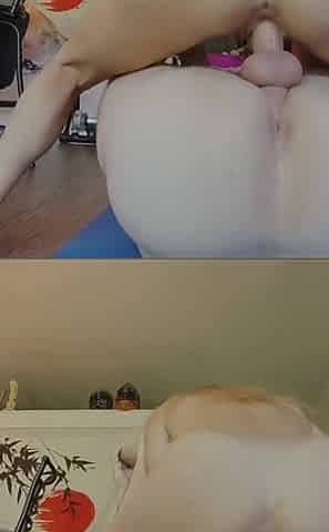 Fit Slut Rides Cock