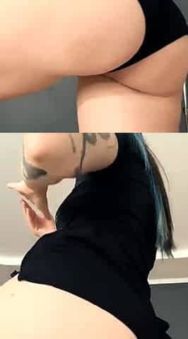 Amateur striptease and Solo masturbation