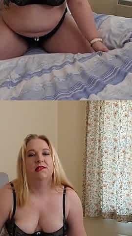 Curvy British Housewife Selena Secret Stuffs Her Fat Pussy