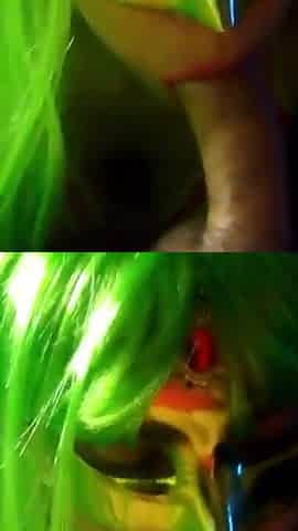 Taping the cock and i take out milk
