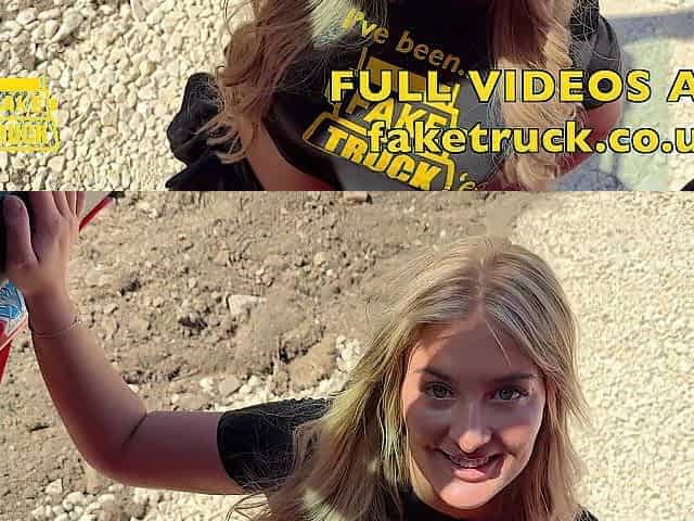 Sophia Isabella SCREWED by Fake Truck Driver