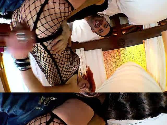 French redhead Lyza Vondee goes on anal talent search
