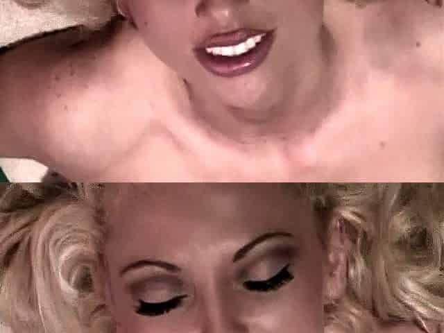 Very beautiful blonde babe fucked hardcore in the asshole