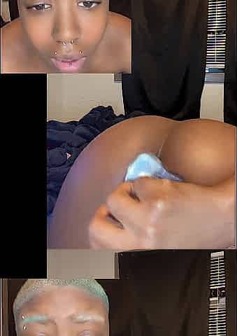 Dual POV of Black Getting Her Butt Screwed
