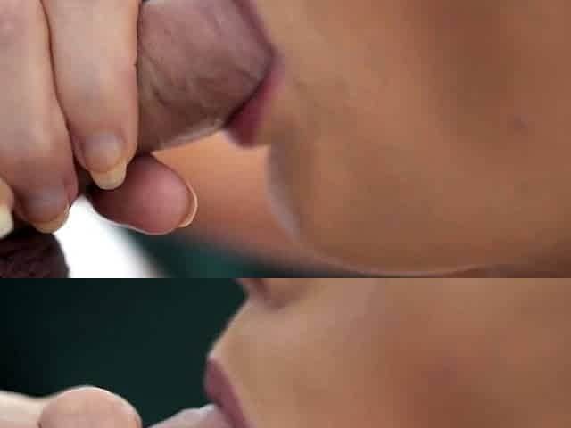 Sinnlicher ASMR-Blowjob von einer deutschen Amateurin troc