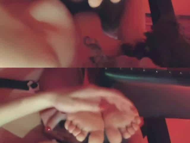Sativa Tickles Brandys Feet - Sativa Love's Brandys Feet so Much, She's Biting and Tickling Her Cute Little Feet!