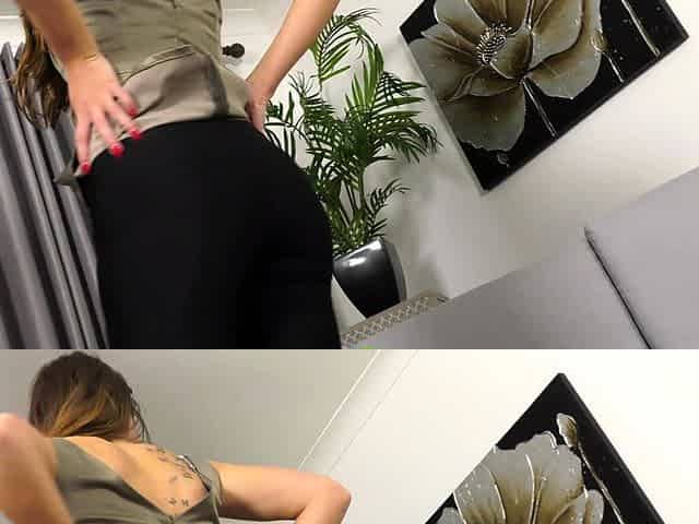 Teen Girl Solo Masturbation and Striptease 27