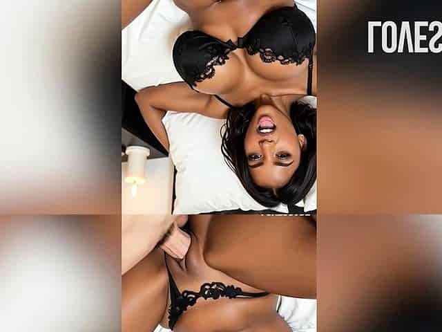 Thick Black Babe Owns Massive Shaft Like Champ (AI)