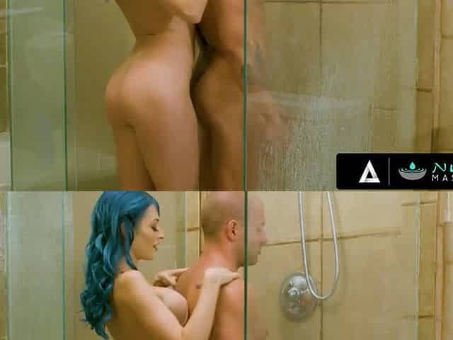 NURU MASSAGE - Hawt Masseuse Jewelz Blu Likes To Take Care Of Shy Clients