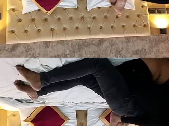 Indian Couple In Oyo Hotel