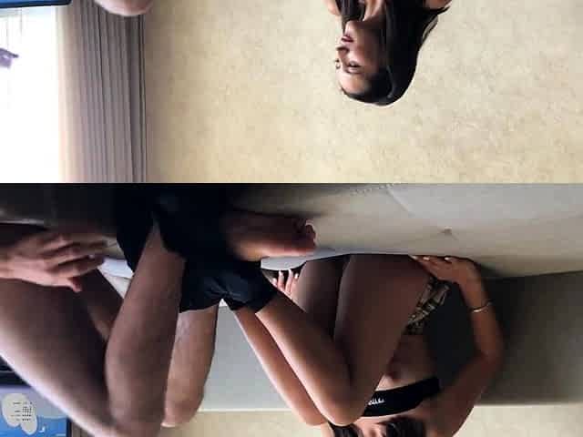 This Porcelain Doll Fell in Love - Anime Girl Gives Blowjob