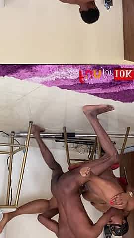 Miss Thick Makes Skinny Guy Cum Twice