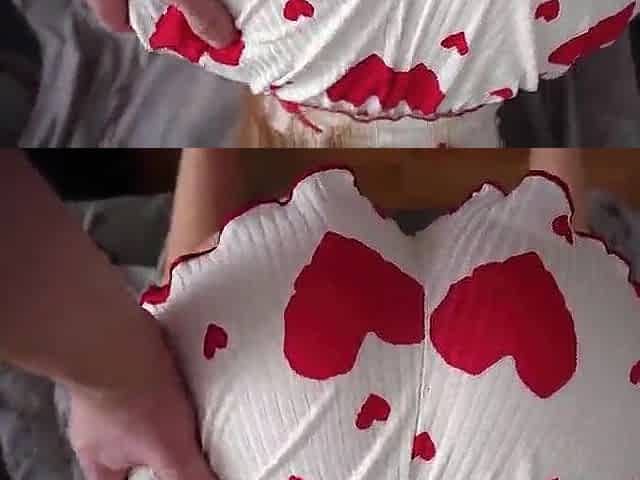 Banged a angel with short shorts on the side of her large booty
